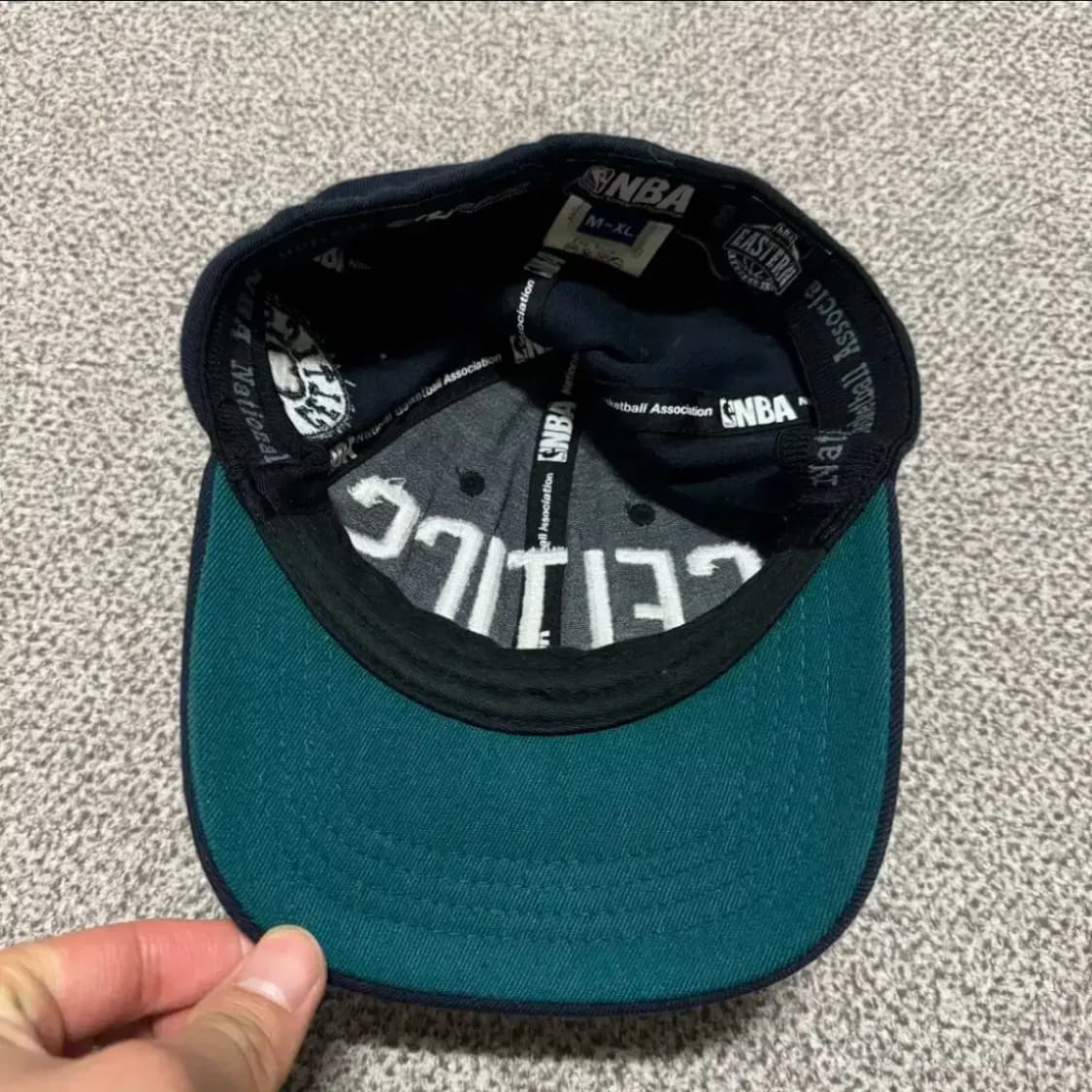 M-XL NBA 셀틱스 CELTICS 볼캡 네이비 상품이미지5