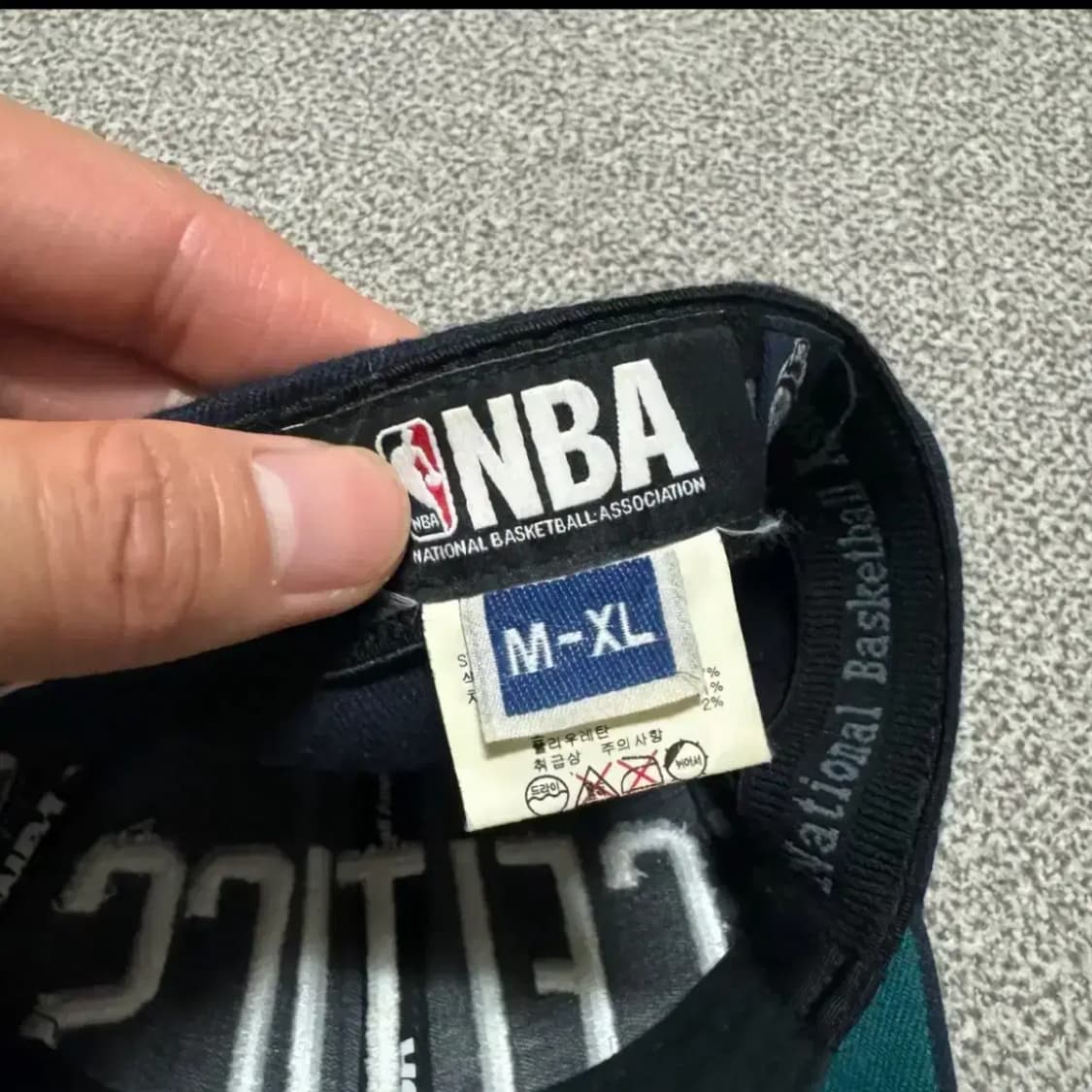 M-XL NBA 셀틱스 CELTICS 볼캡 네이비 상품이미지6