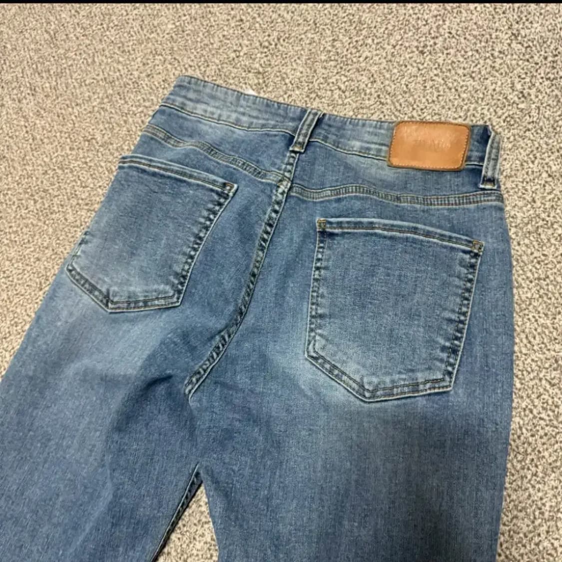 24 플랙 데님 바지 여성 상품이미지2