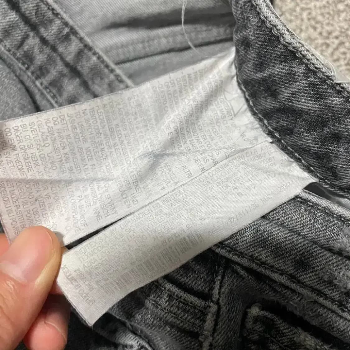 25 자라 흑청바지 여성 상품이미지7