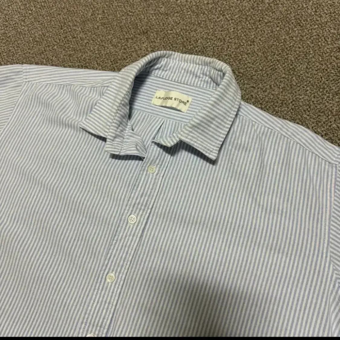 M 라퍼지스토어 스트라이프 셔츠 상품이미지2