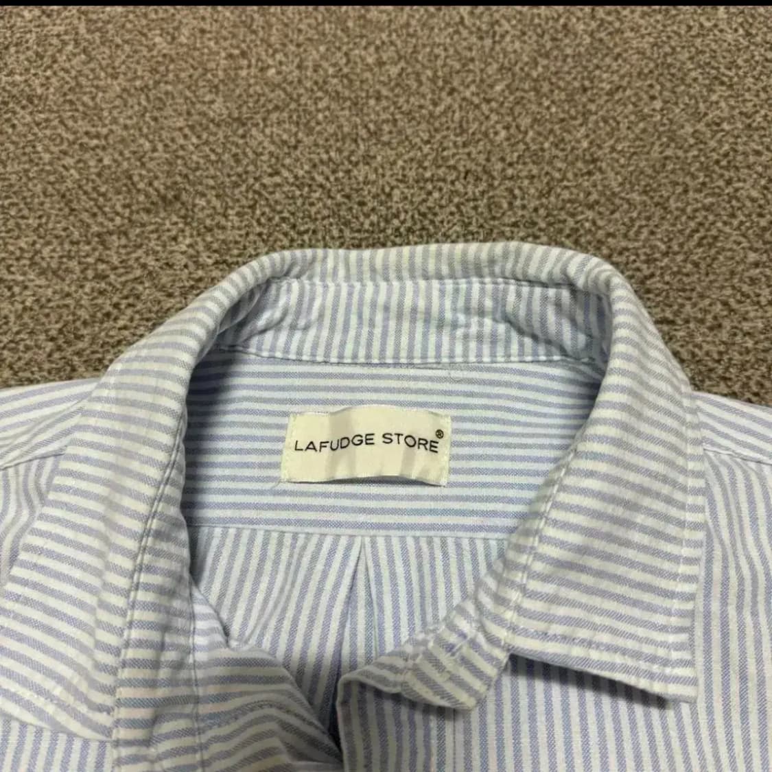 M 라퍼지스토어 스트라이프 셔츠 상품이미지3