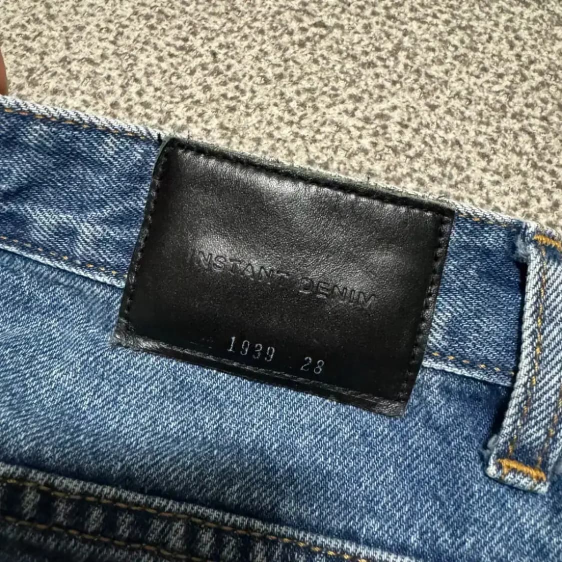 28 인스턴트데님 청바지 여성 상품이미지3