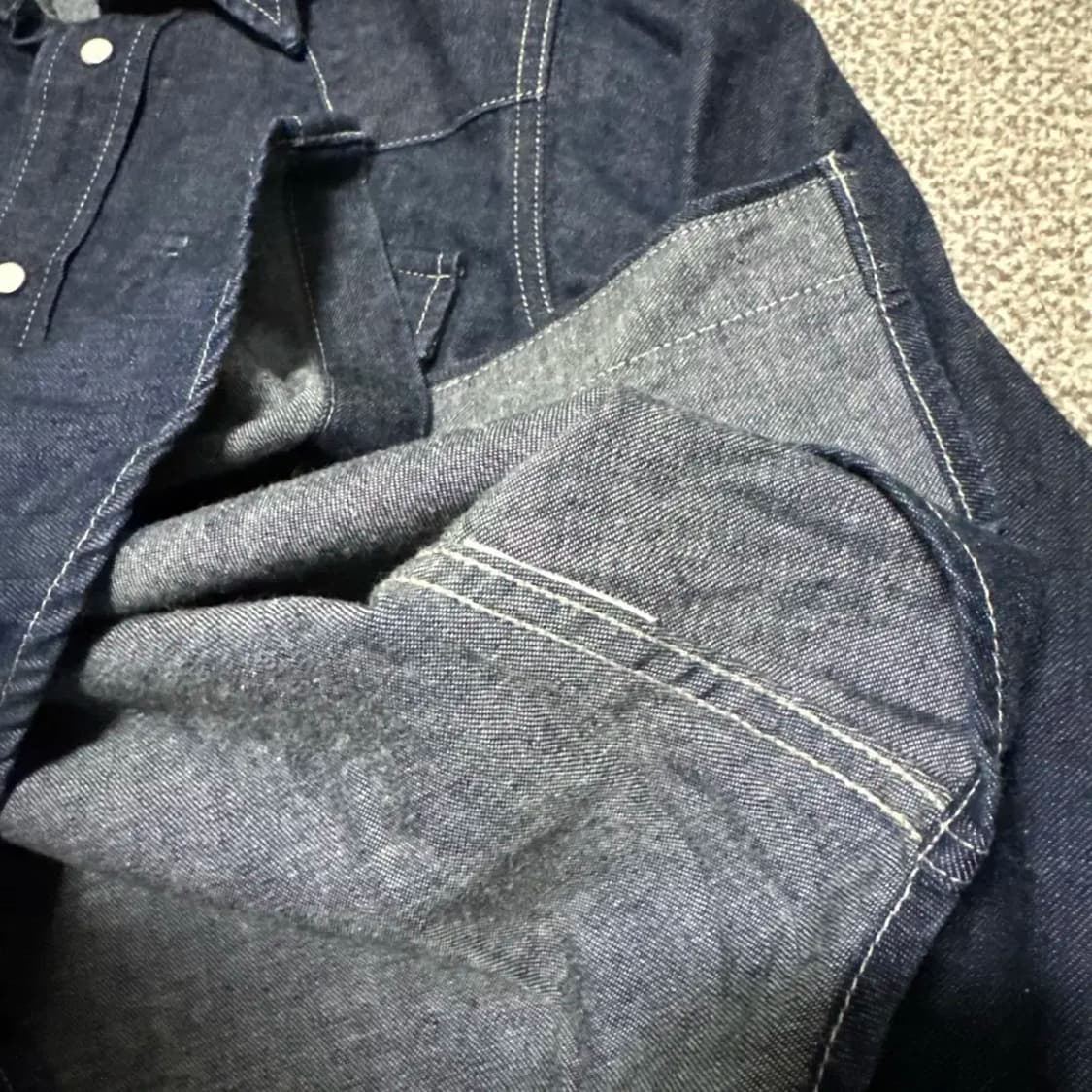 S 리바이스 레드탭 데님 셔츠 여성 상품이미지4