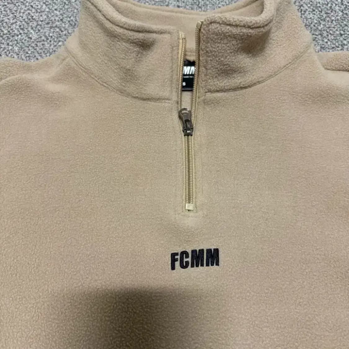 S FCMM 하프집업 플리스 맨투맨 상품이미지2