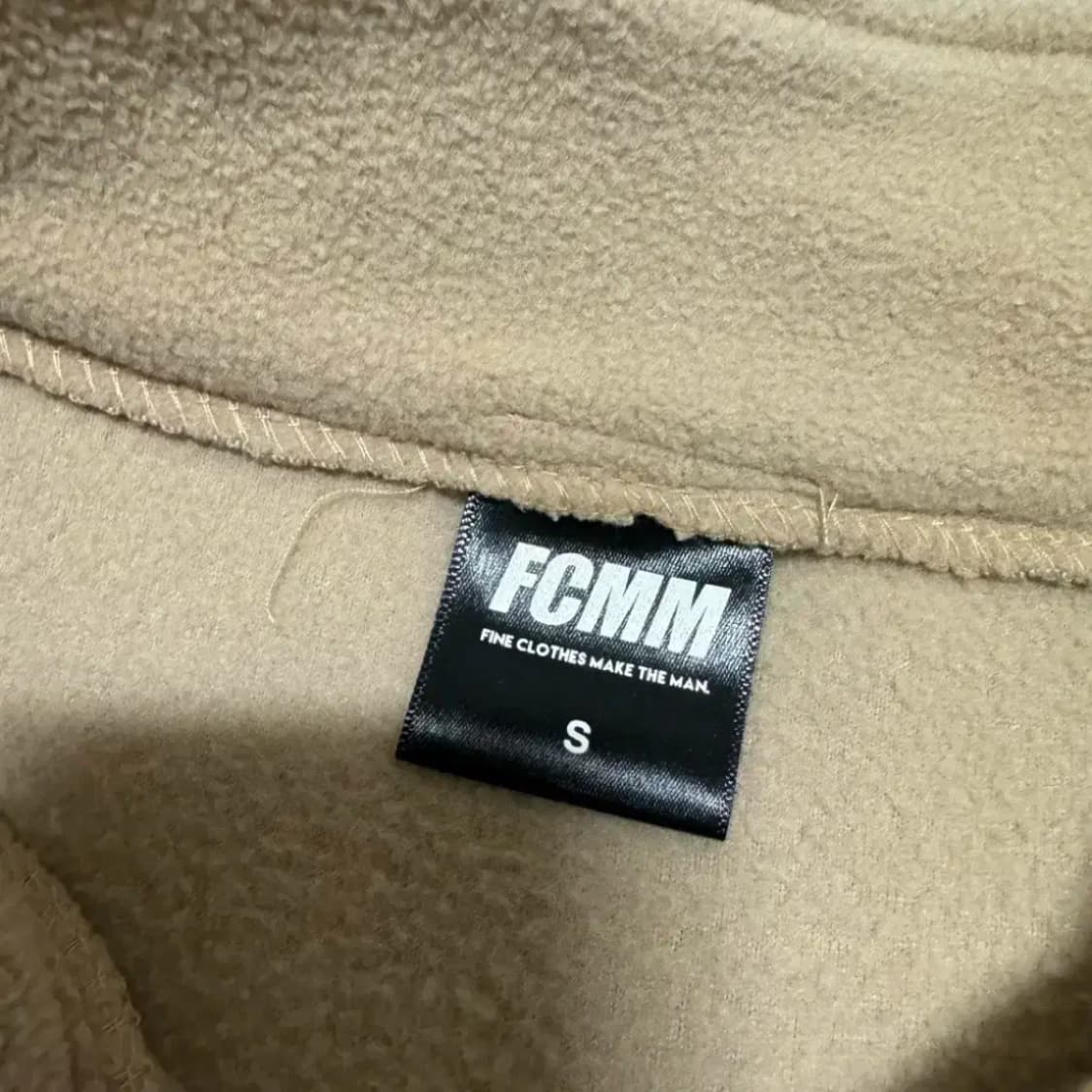 S FCMM 하프집업 플리스 맨투맨 상품이미지3