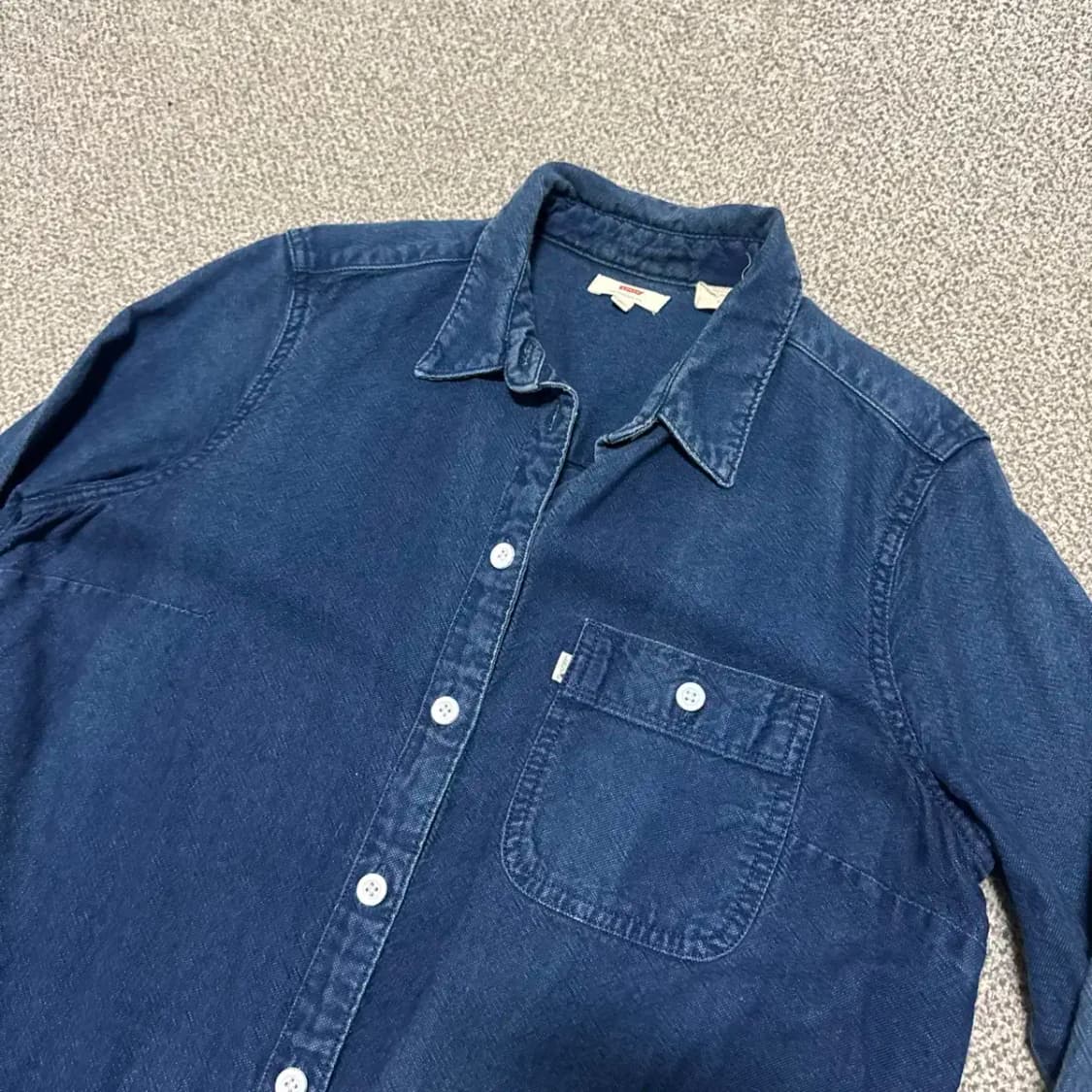 M 리바이스 데님 셔츠 원피스 상품이미지3