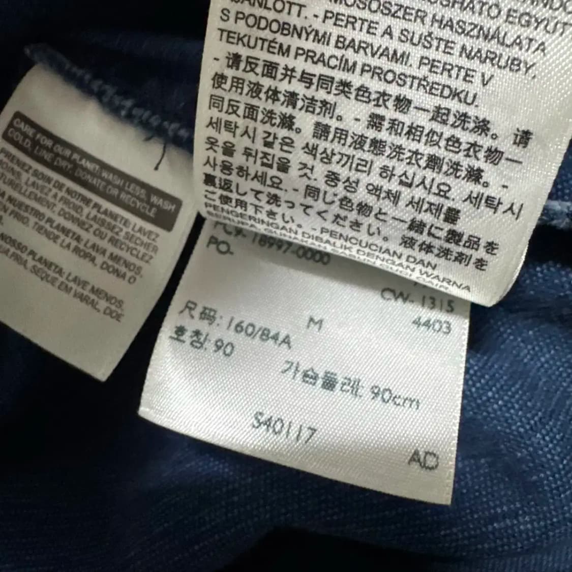 M 리바이스 데님 셔츠 원피스 상품이미지7