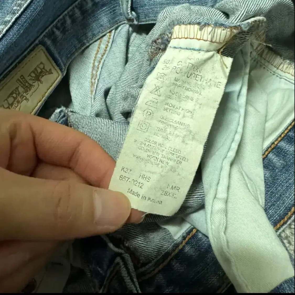 30 리바이스 부츠컷 청바지 여성 상품이미지6