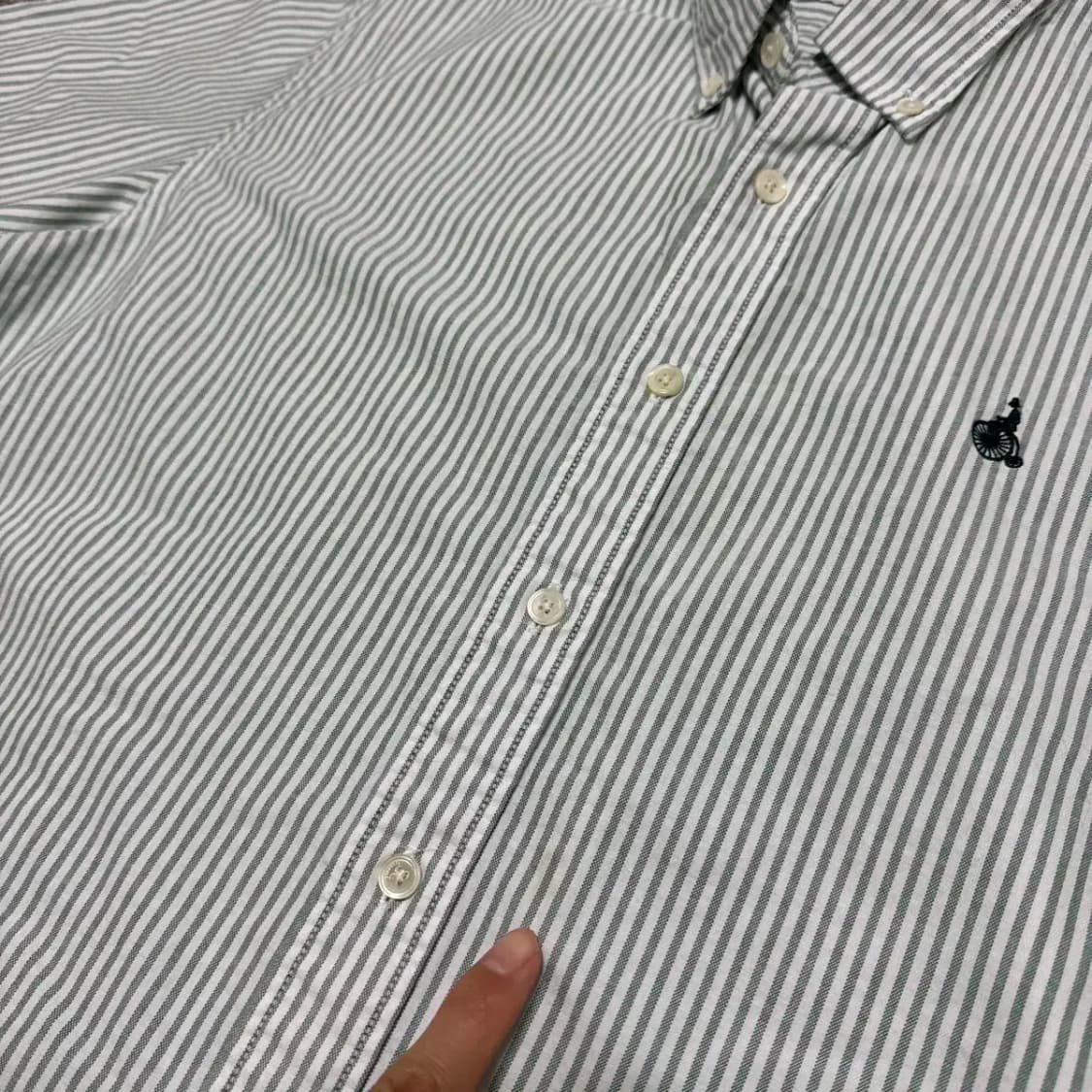 M 빈폴 스트라이프 반팔 셔츠 상품이미지7