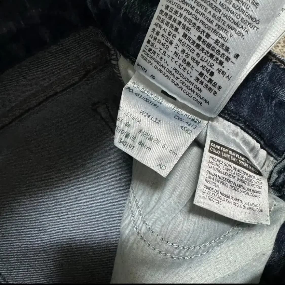 24 리바이스 청바지 여성 데님팬츠 상품이미지8