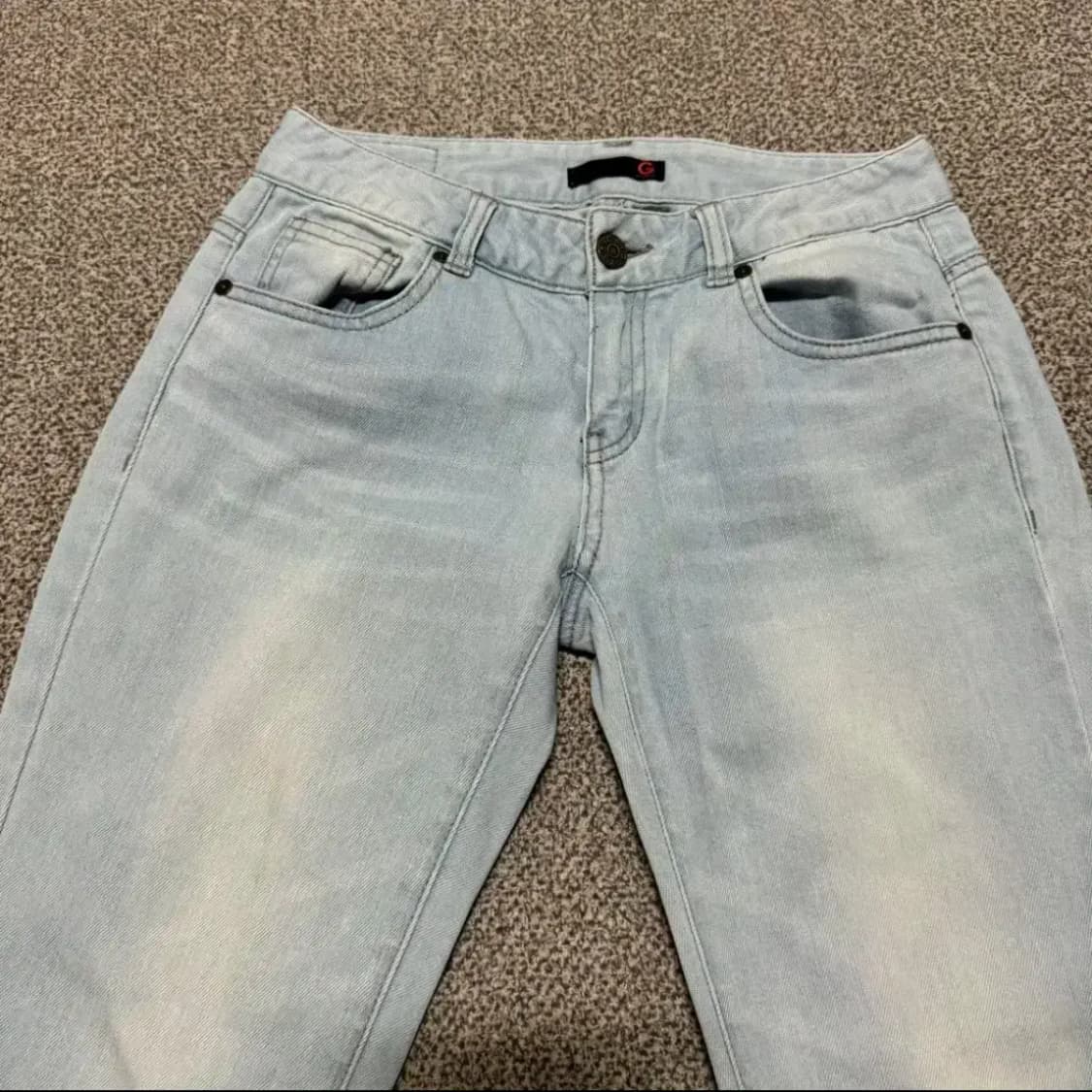 26 게스 연청 데님 청바지 여성 상품이미지5