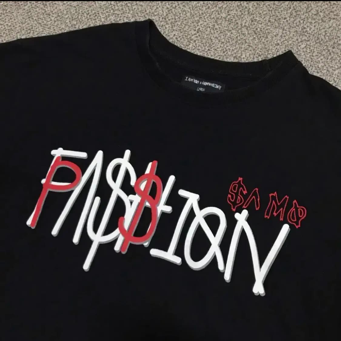 L 아임낫어휴먼비잉 반팔 상품이미지2