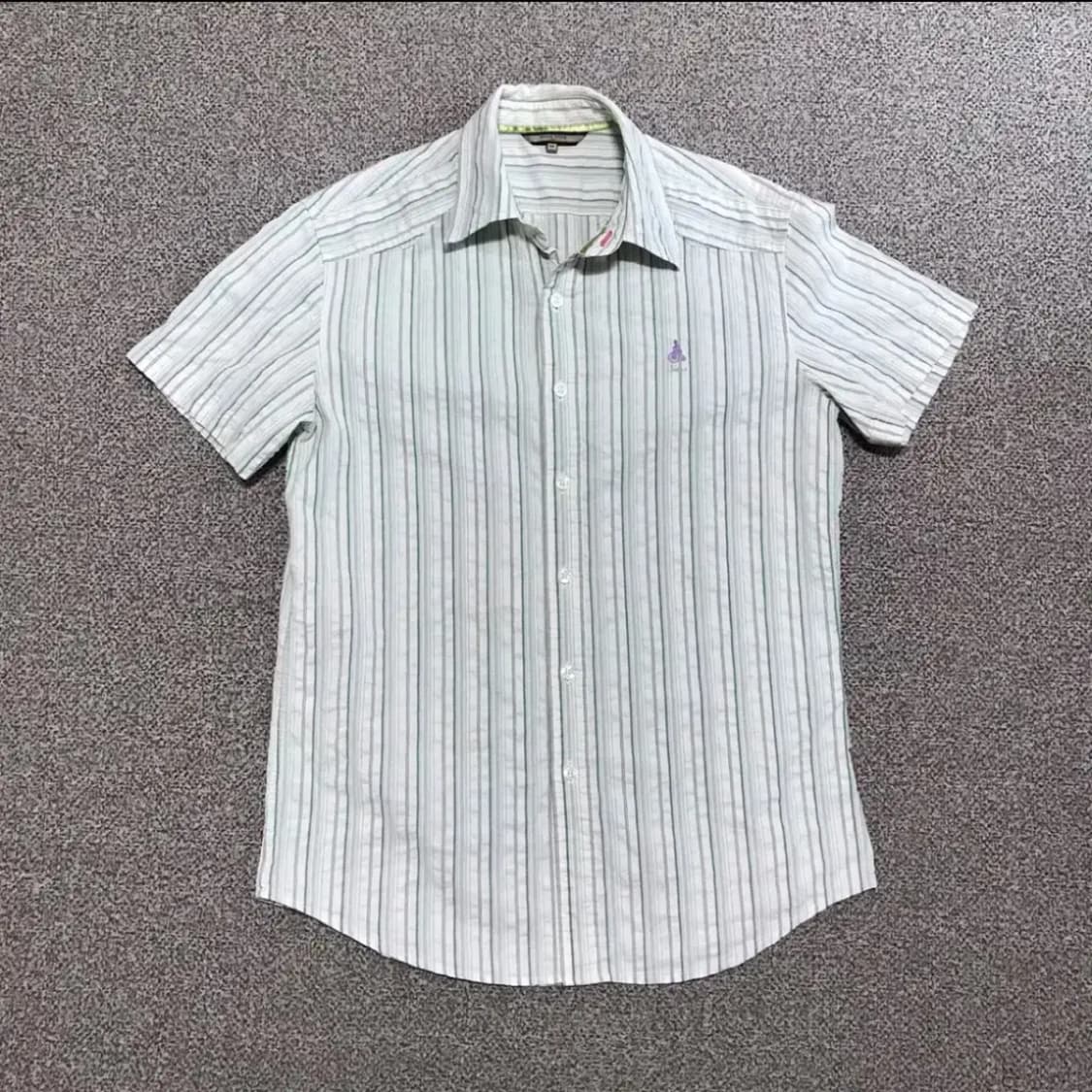 95 빈폴 스트라이프 반팔 셔츠 상품이미지1