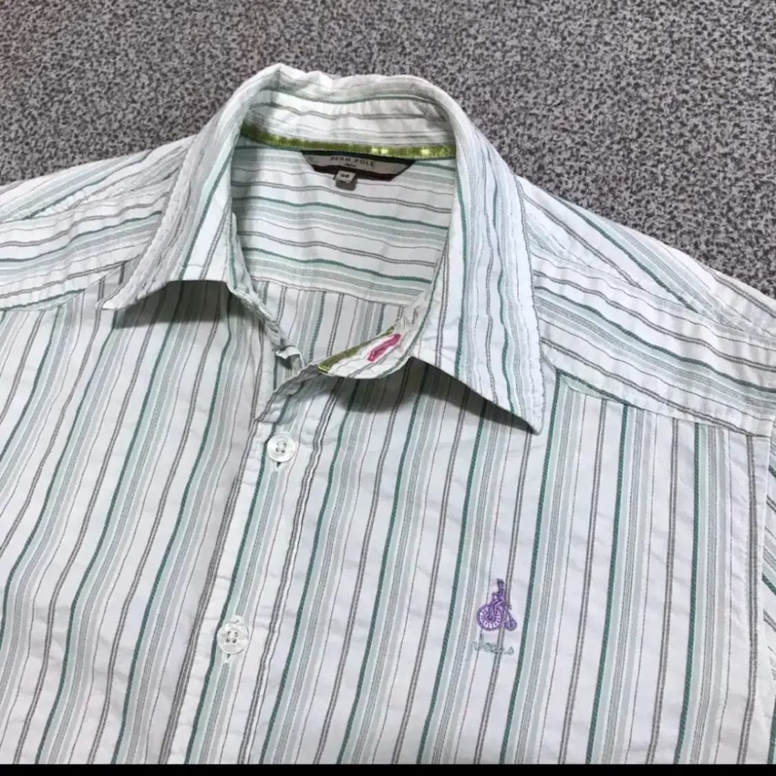 95 빈폴 스트라이프 반팔 셔츠 상품이미지2