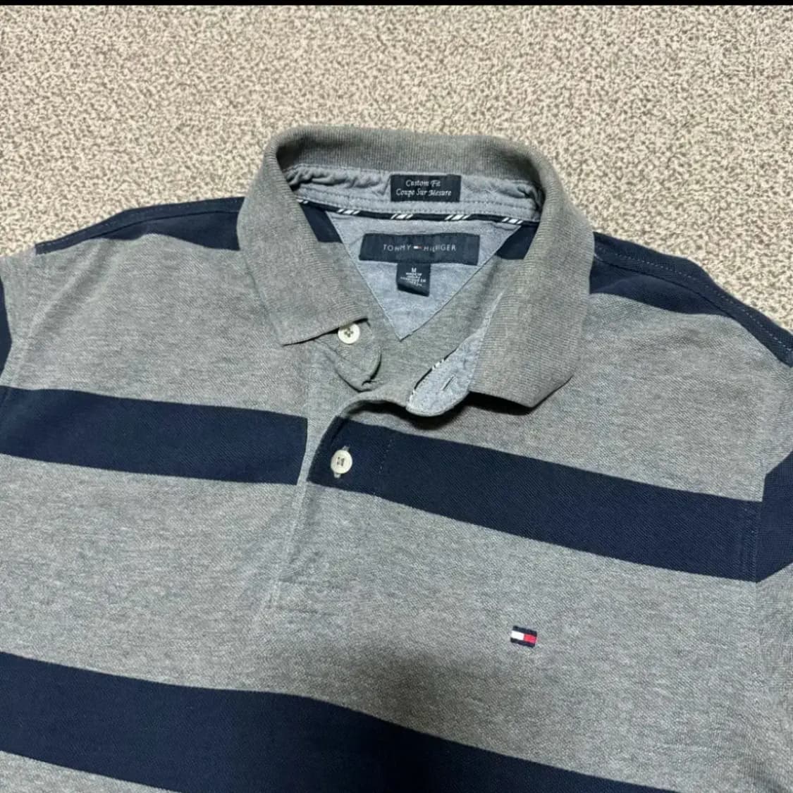 M 타미힐피거 스트라이프 반팔 카라티 상품이미지2