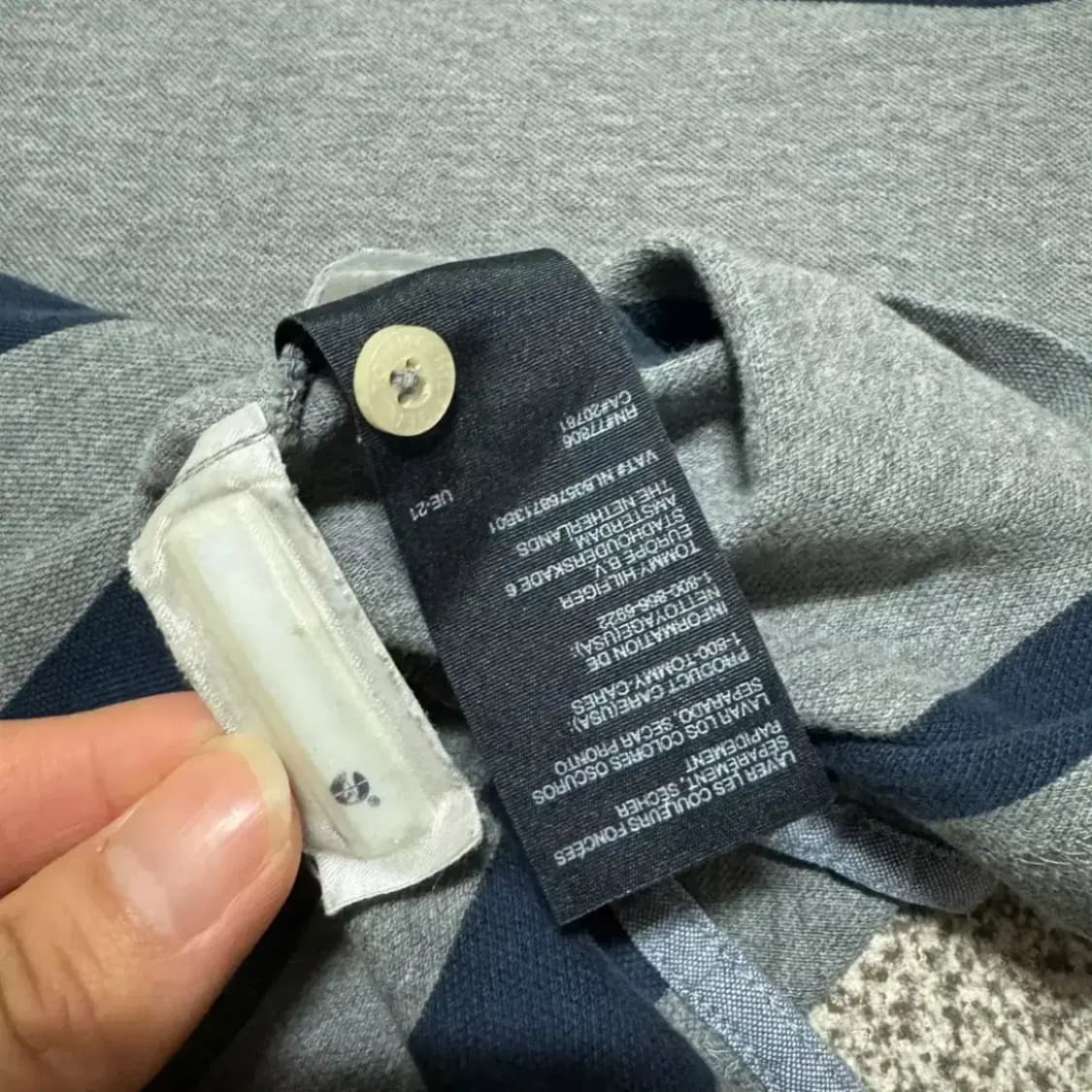 M 타미힐피거 스트라이프 반팔 카라티 상품이미지4