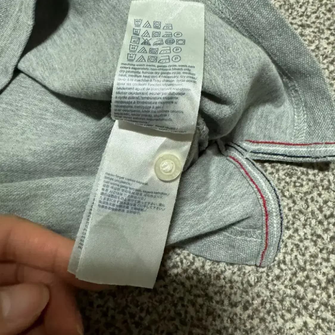 M 타미힐피거 반팔 카라티 상품이미지4