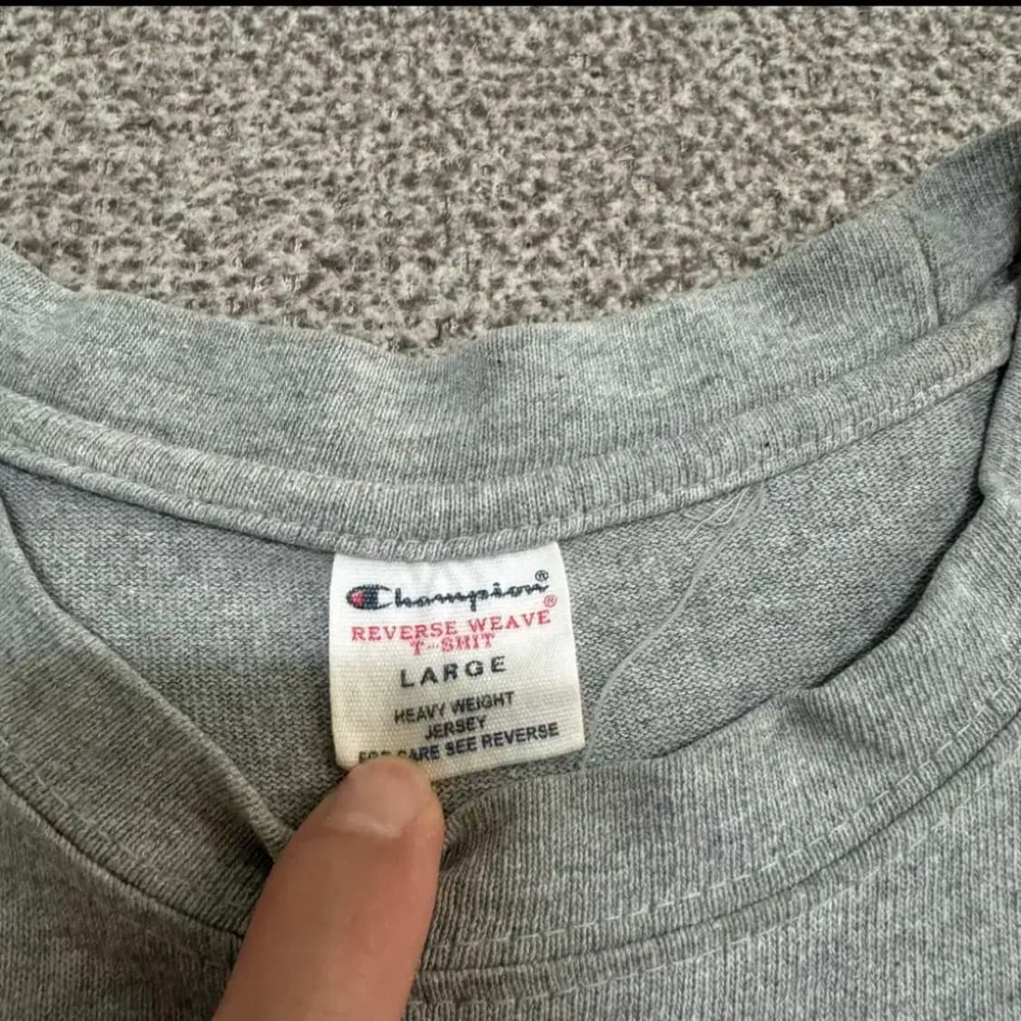 L 챔피온 반팔 티셔츠 상품이미지3