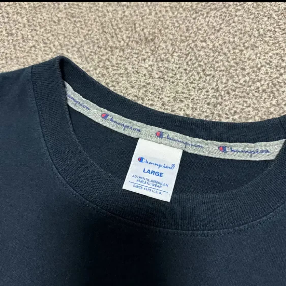 L 챔피온 빅로고 반팔 티셔츠 상품이미지3