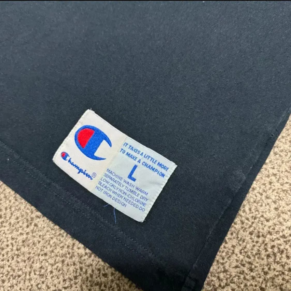 L 챔피온 빅로고 반팔 티셔츠 상품이미지4