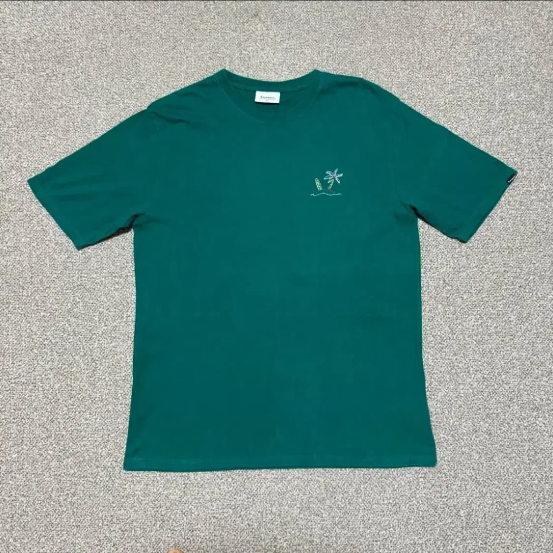 XL 커버낫 야자수 반팔 티셔츠 상품이미지1