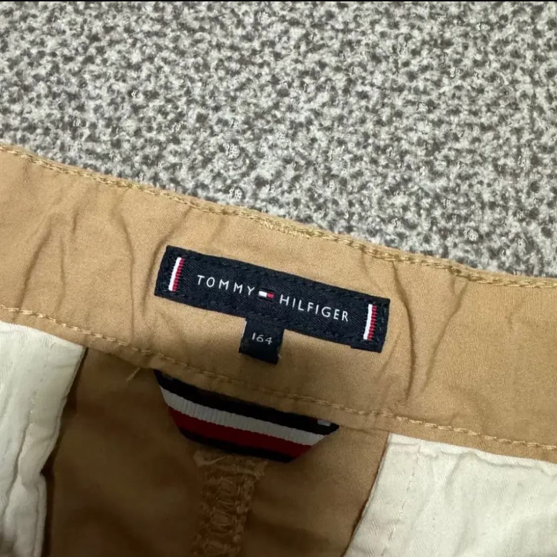 164 타미힐피거 면 반바지 베이지 상품이미지4