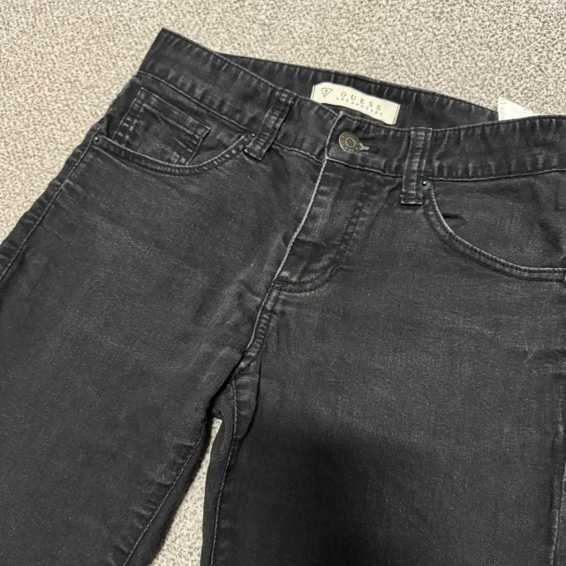 29 게스 흑청바지 여성 상품이미지5