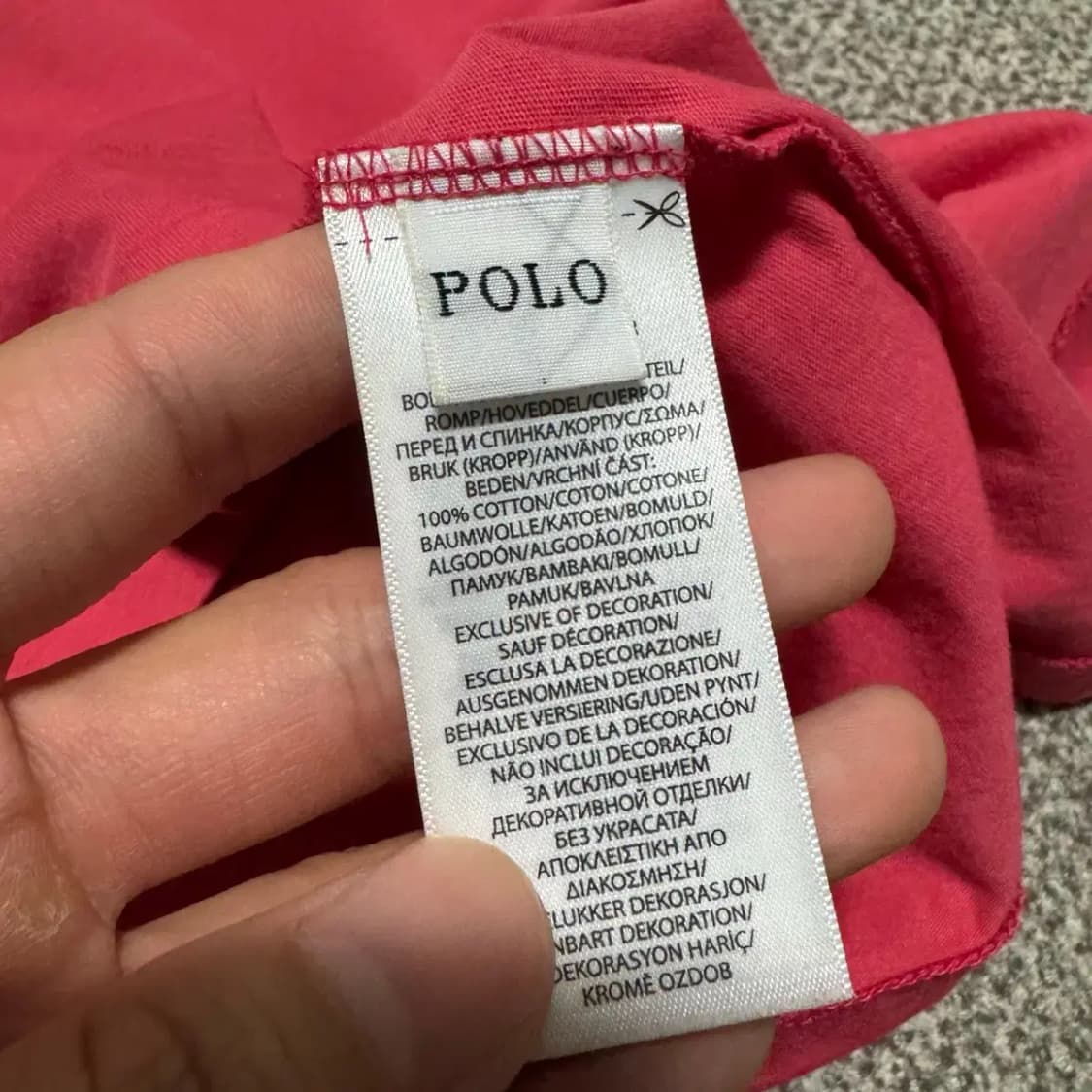 S 폴로랄프로렌 반팔 상품이미지5