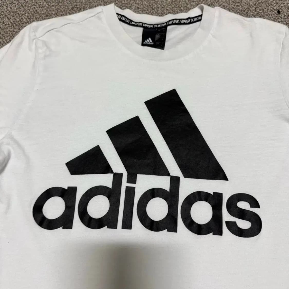S 아디다스 빅로고 반팔 상품이미지2