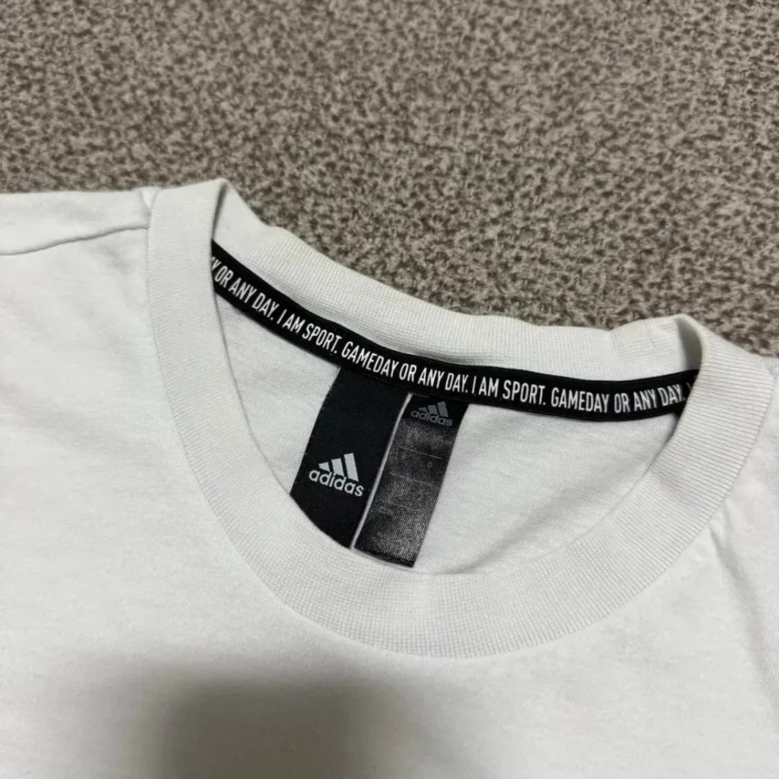 S 아디다스 빅로고 반팔 상품이미지3