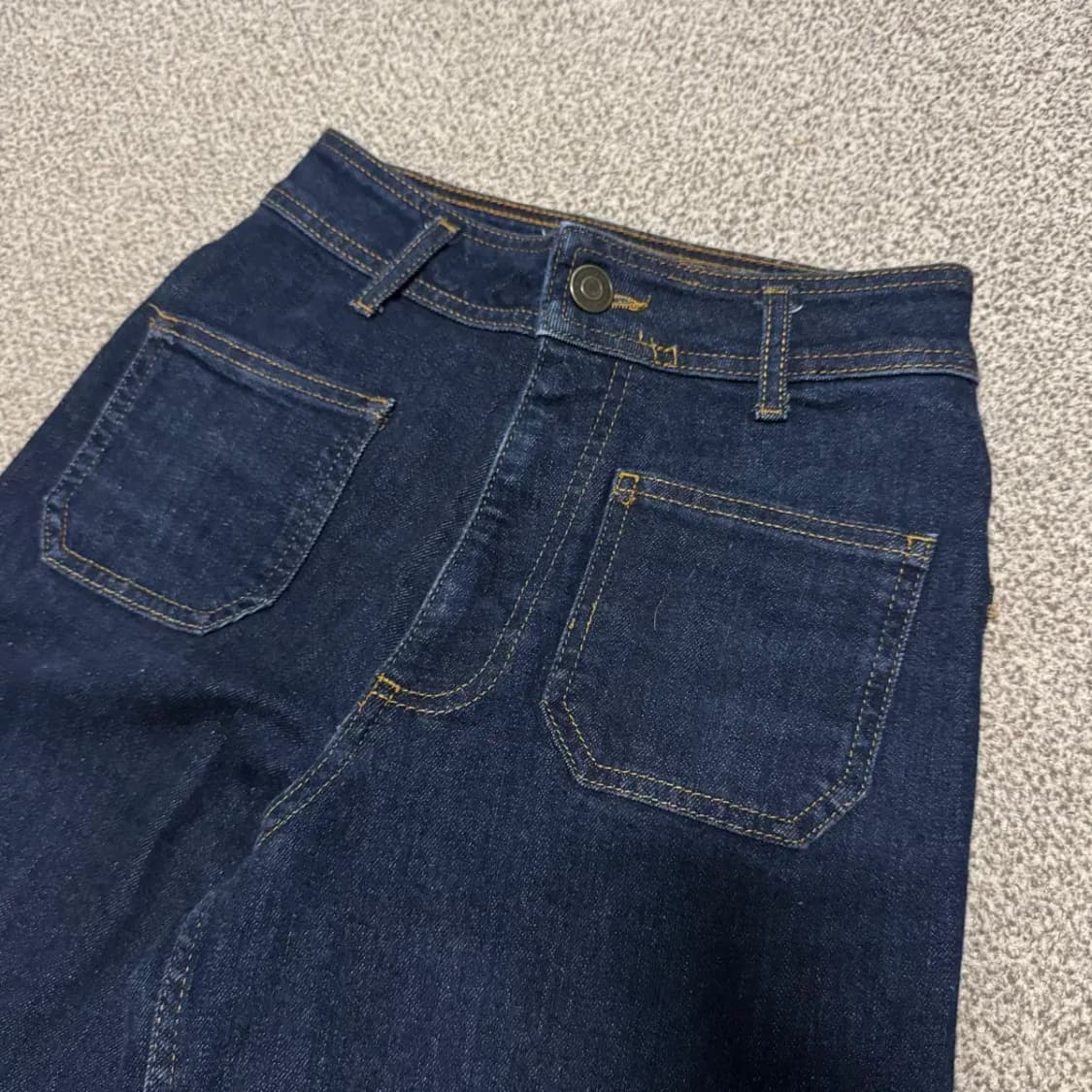 24 자라 진청바지 부츠컷 여성 상품이미지2