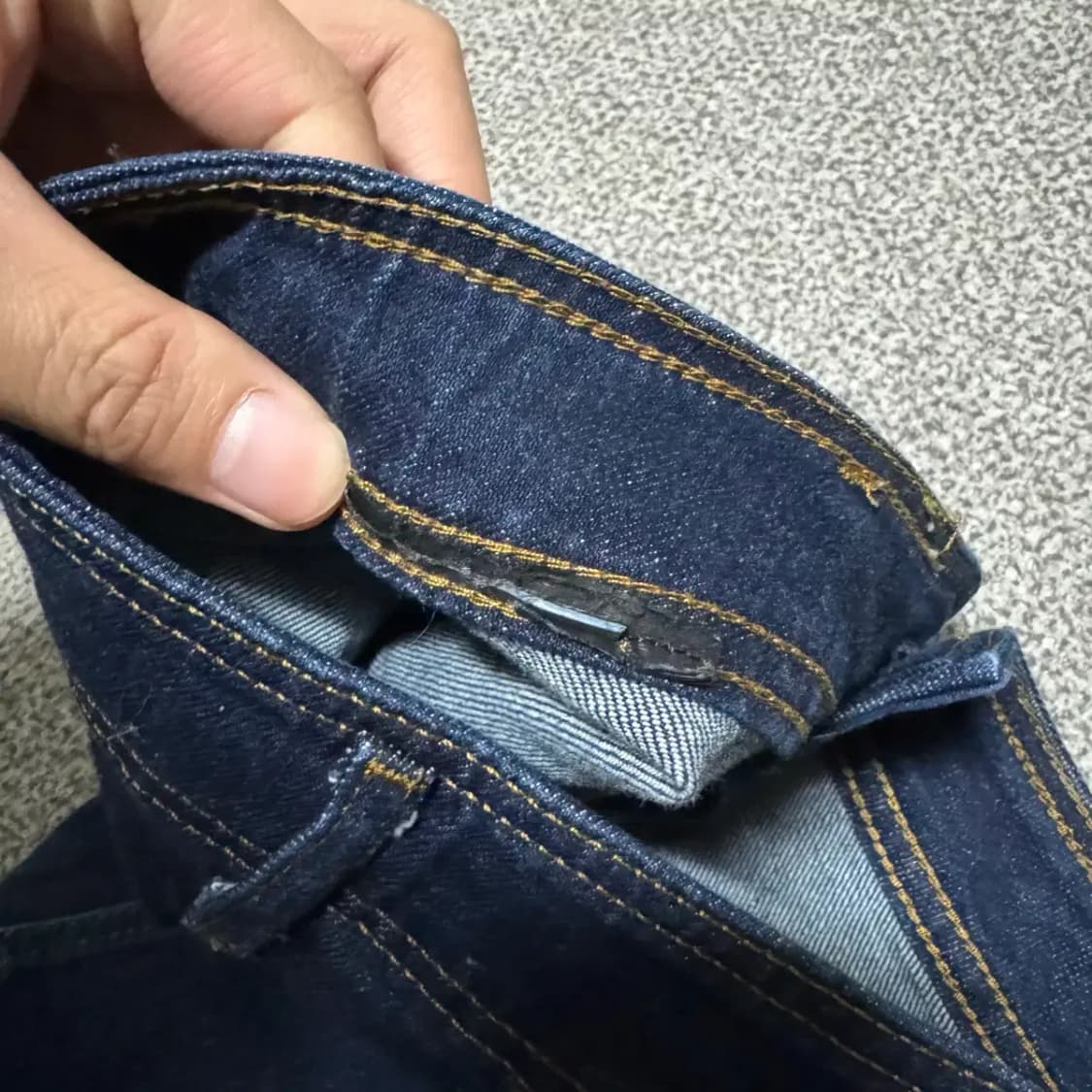 24 자라 진청바지 부츠컷 여성 상품이미지4