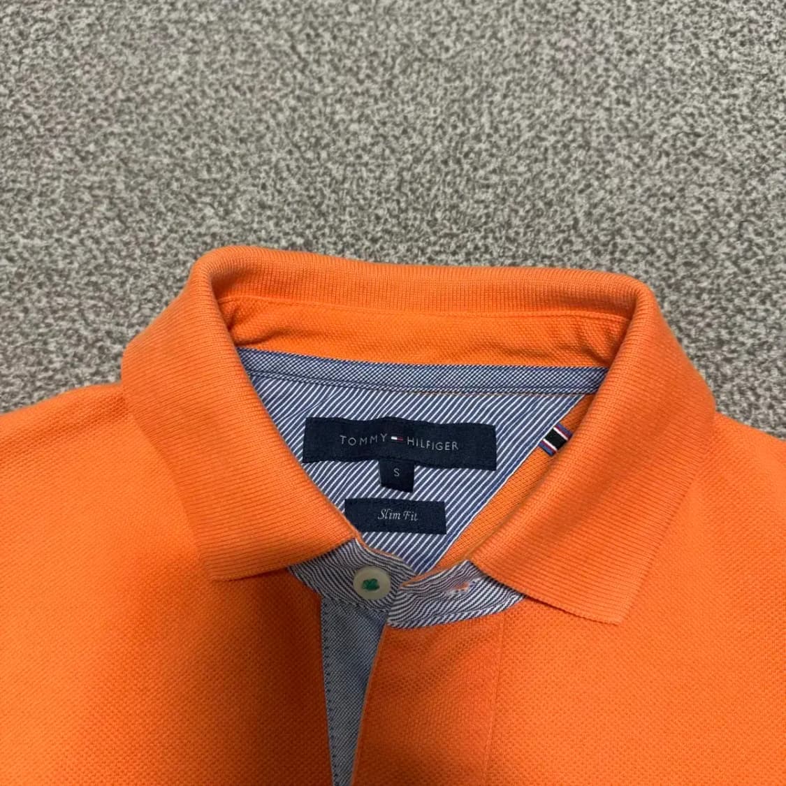 S 타미힐피거 반팔 카라티 슬림핏 상품이미지3