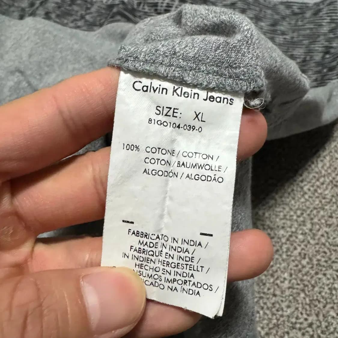 XL 캘빈클라인 반팔 상품이미지4