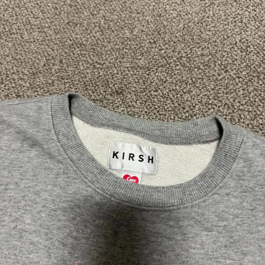 키르시 케어베어 맨투맨 상품이미지3