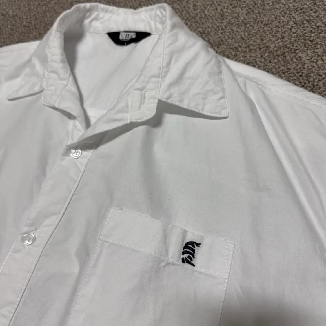 L 트릴리온 화이트 반팔 셔츠 상품이미지2