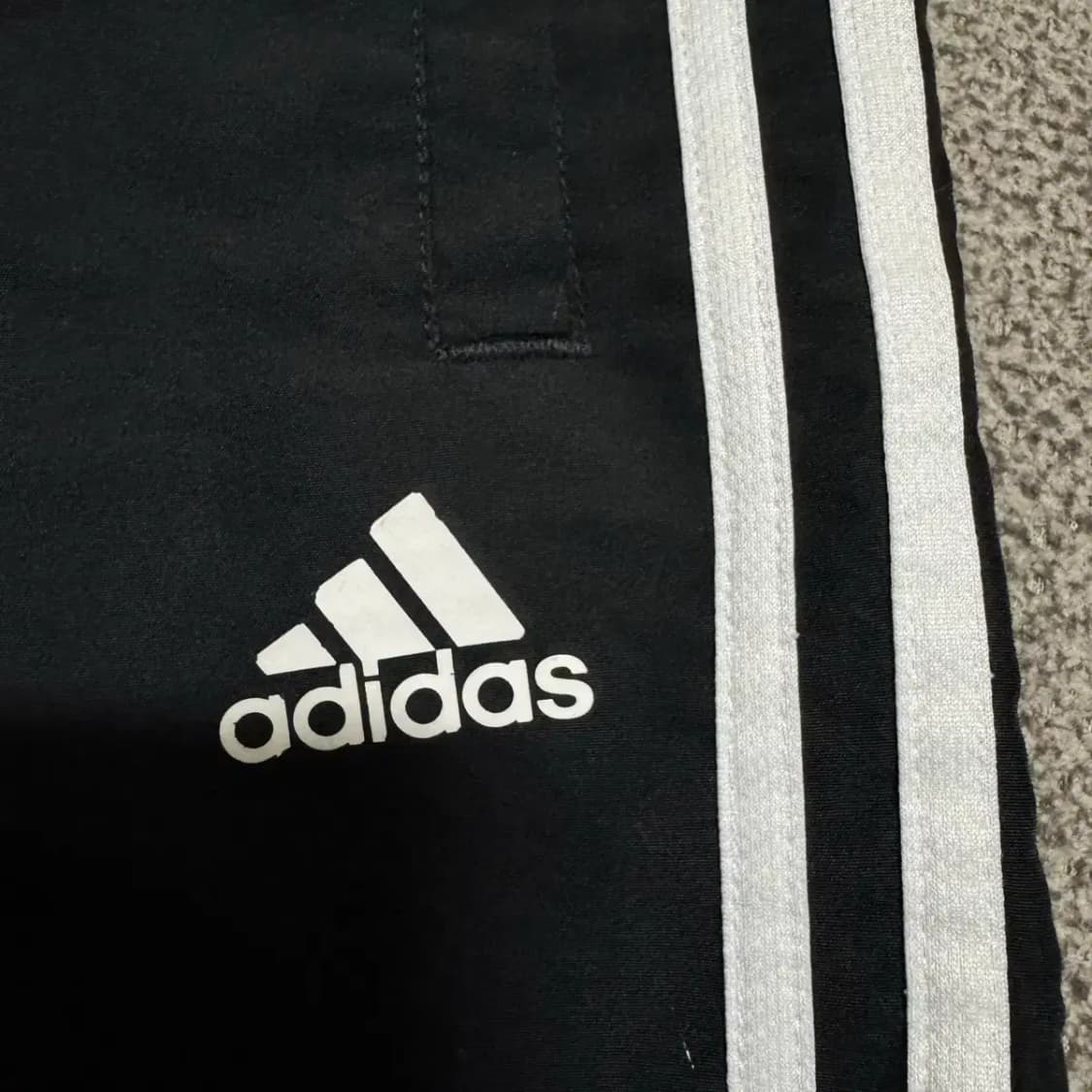 26 아디다스 3선 반바지 블랙 상품이미지7