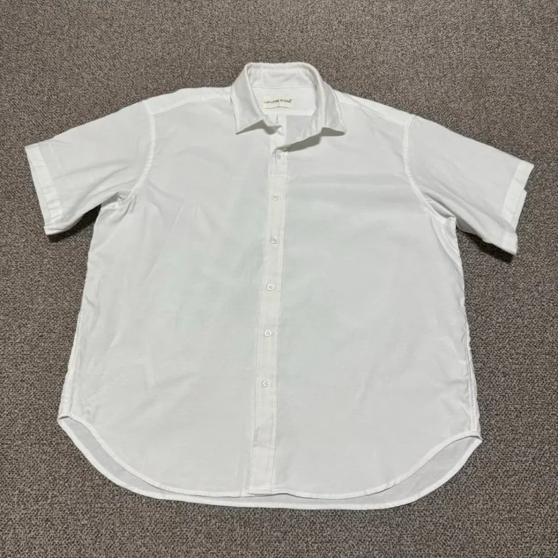 L 라퍼지스토어 화이트 반팔 셔츠 상품이미지1