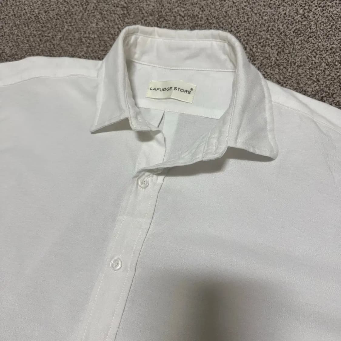 L 라퍼지스토어 화이트 반팔 셔츠 상품이미지2