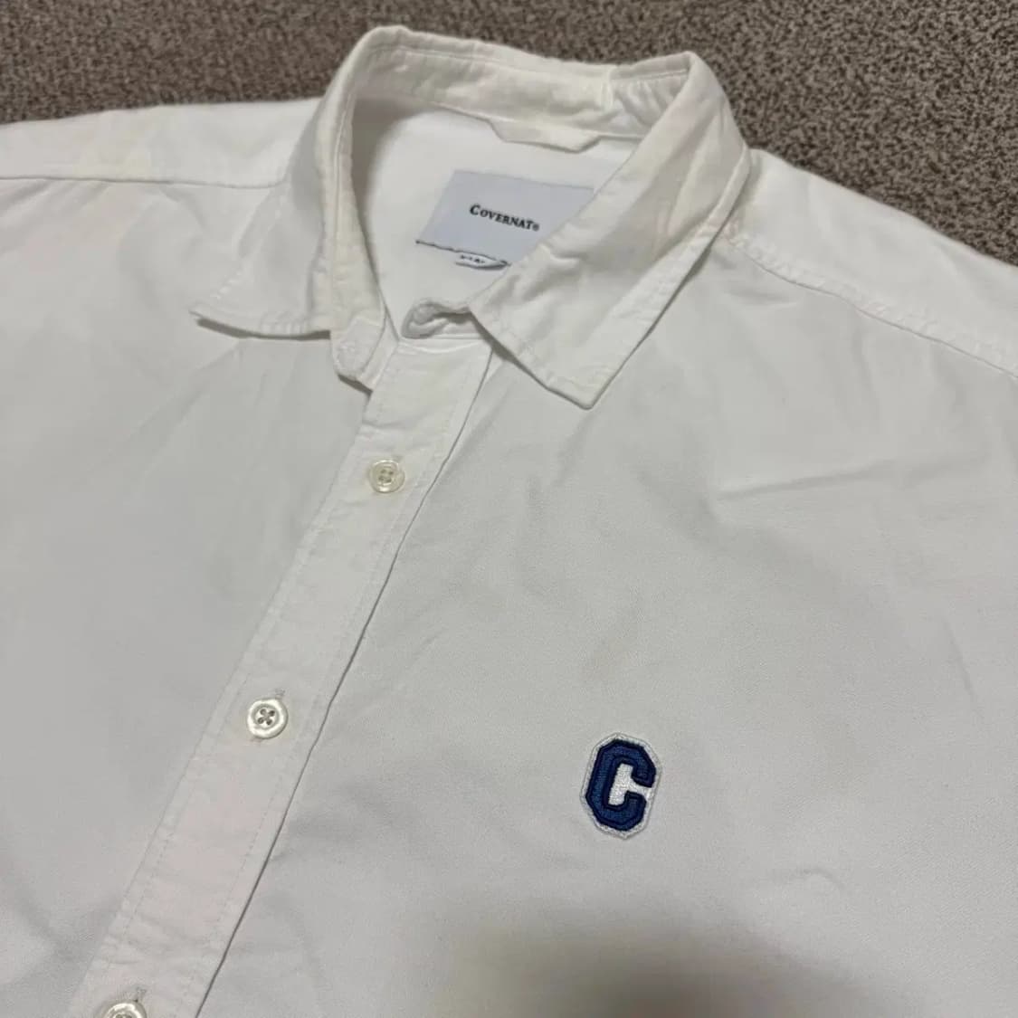 XL 커버낫 화이트 셔츠 상품이미지2