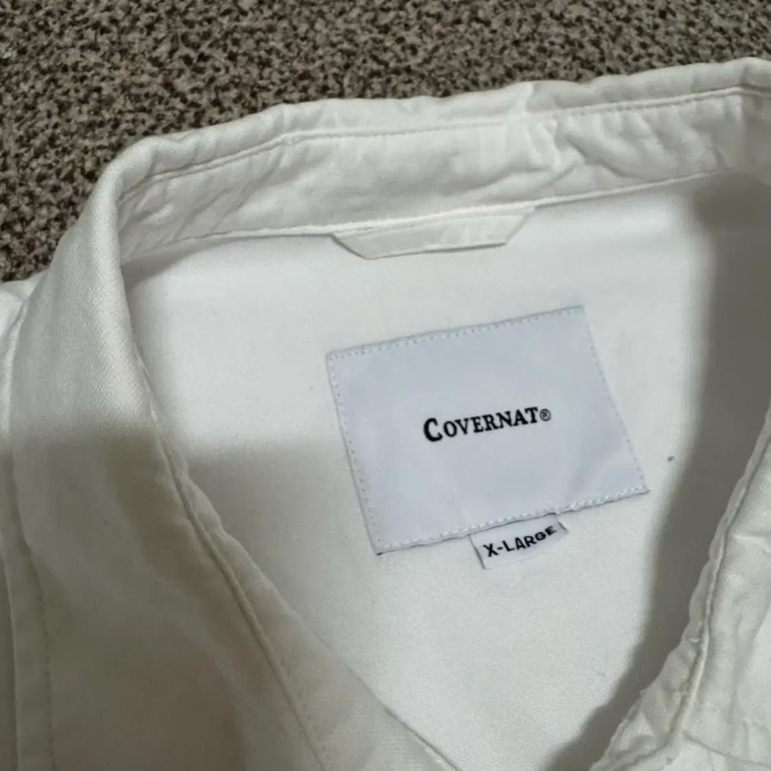 XL 커버낫 화이트 셔츠 상품이미지4