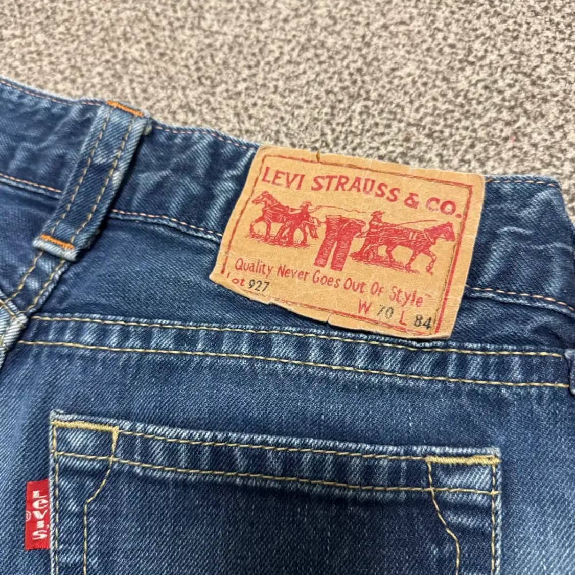 28 리바이스 927 청바지 여성 상품이미지3