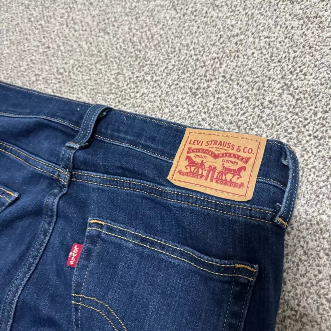 28 리바이스 724 진청바지 여성 상품이미지8