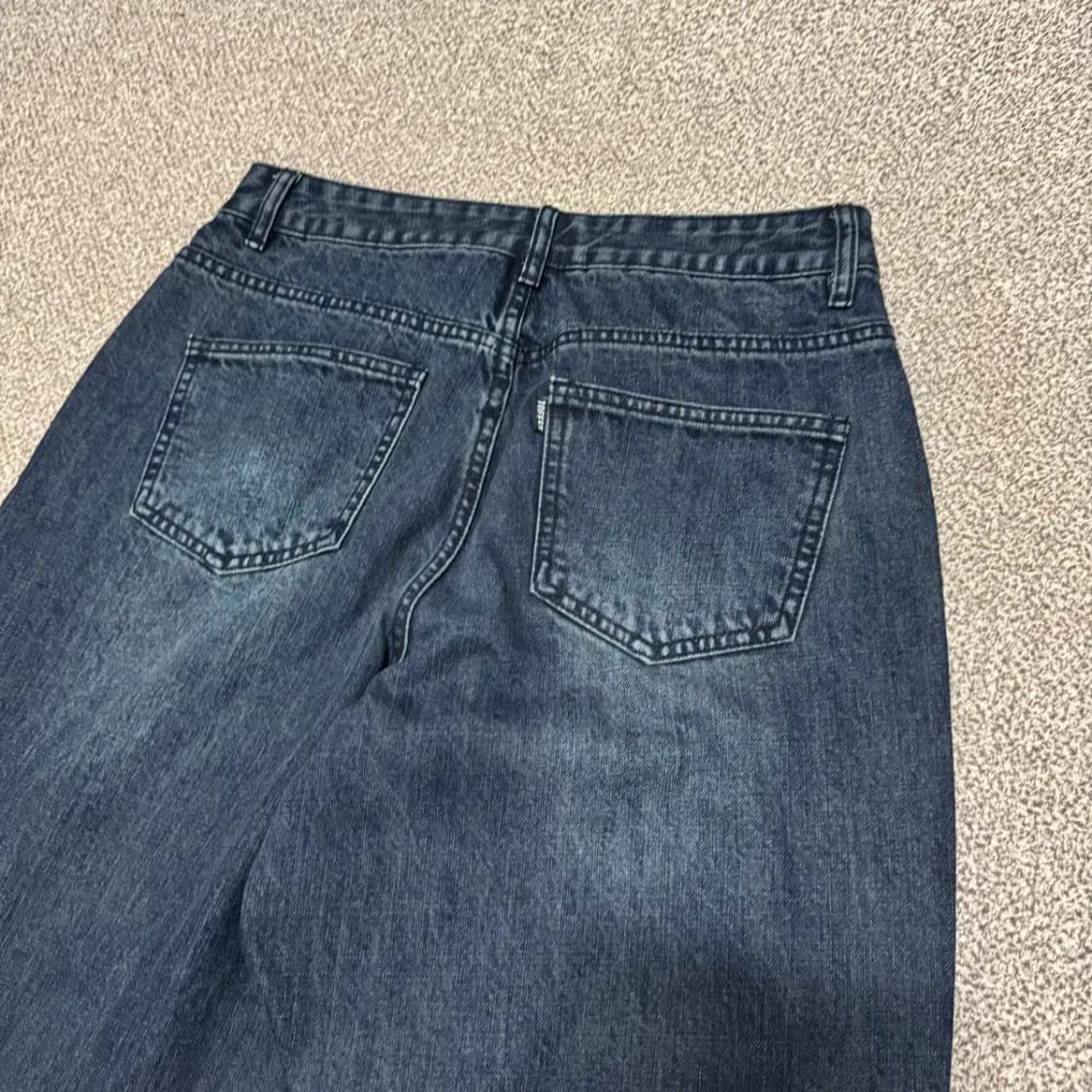 M 토피 진청바지 상품이미지2