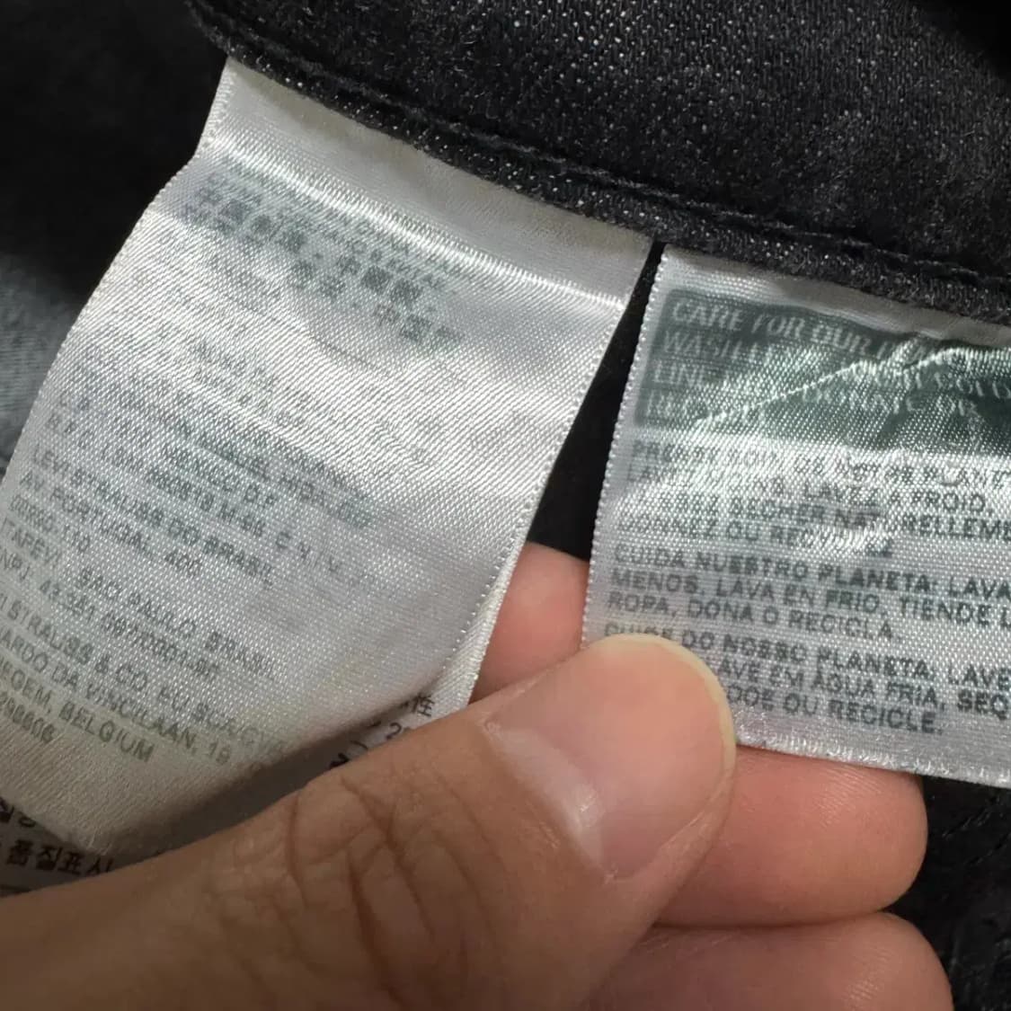 27 리바이스 711 흑청바지 스키니 상품이미지4