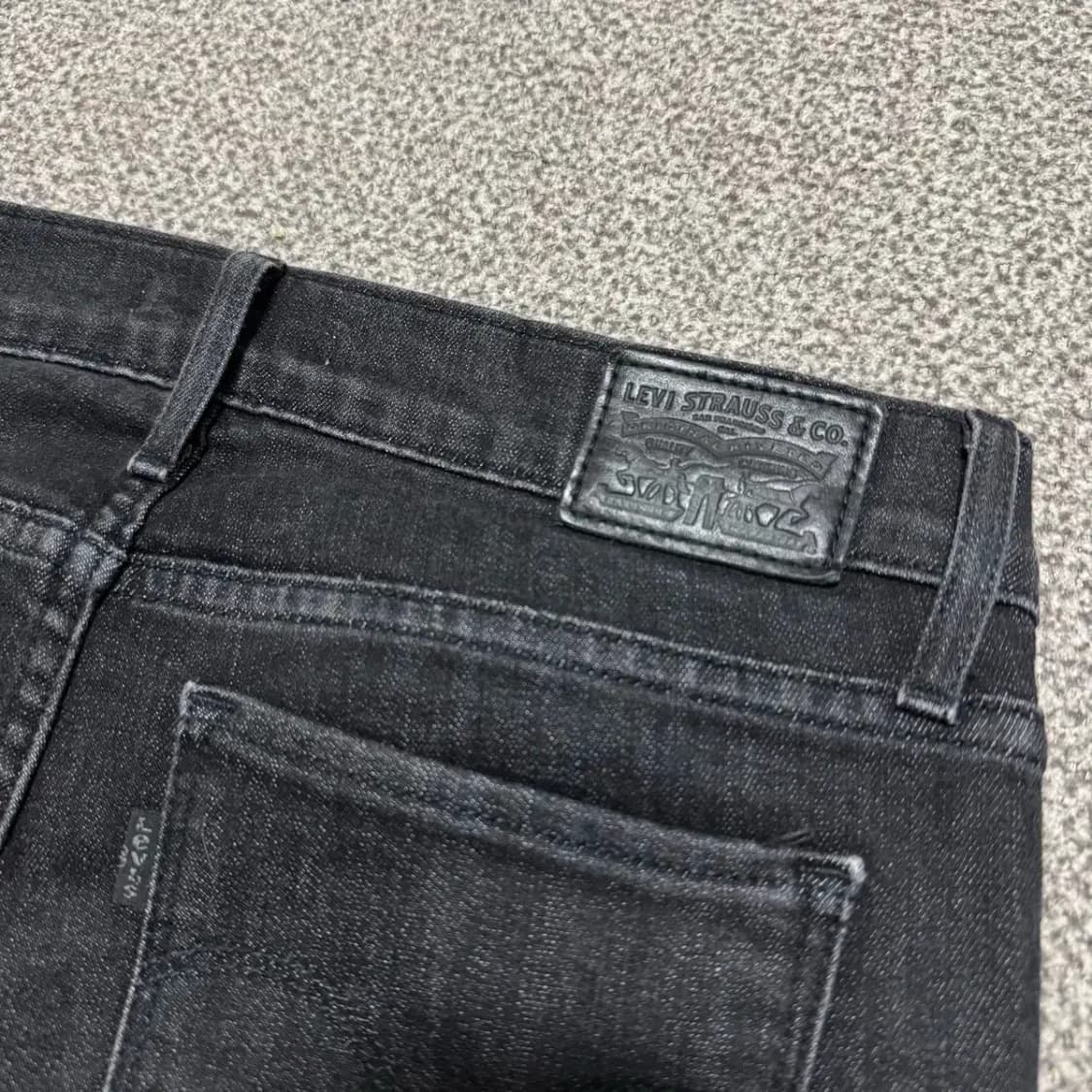 27 리바이스 711 흑청바지 스키니 상품이미지7