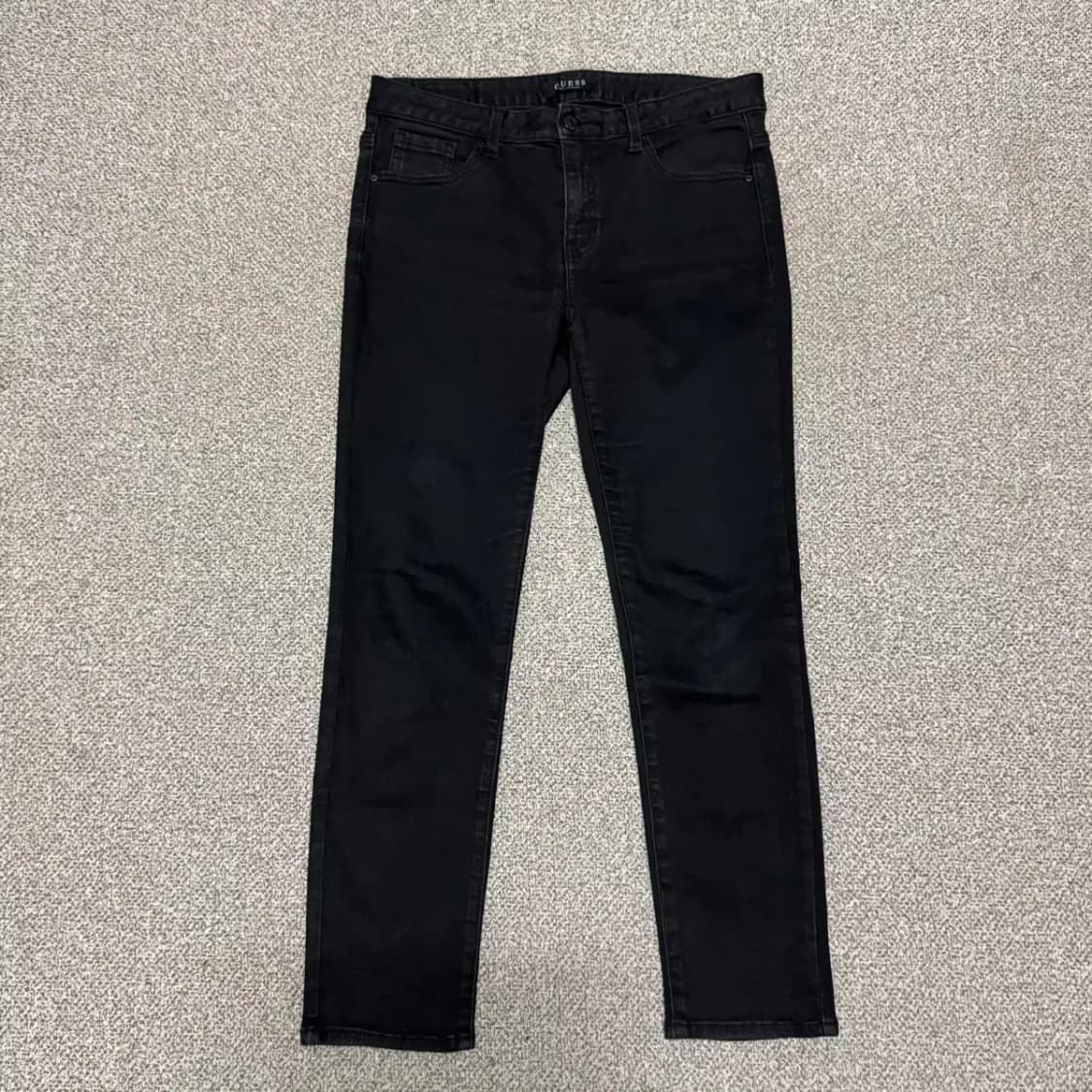 30 게스 흑청바지 여성 상품이미지4