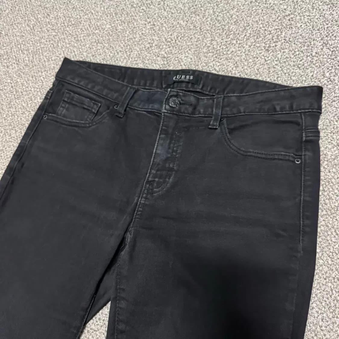 30 게스 흑청바지 여성 상품이미지5