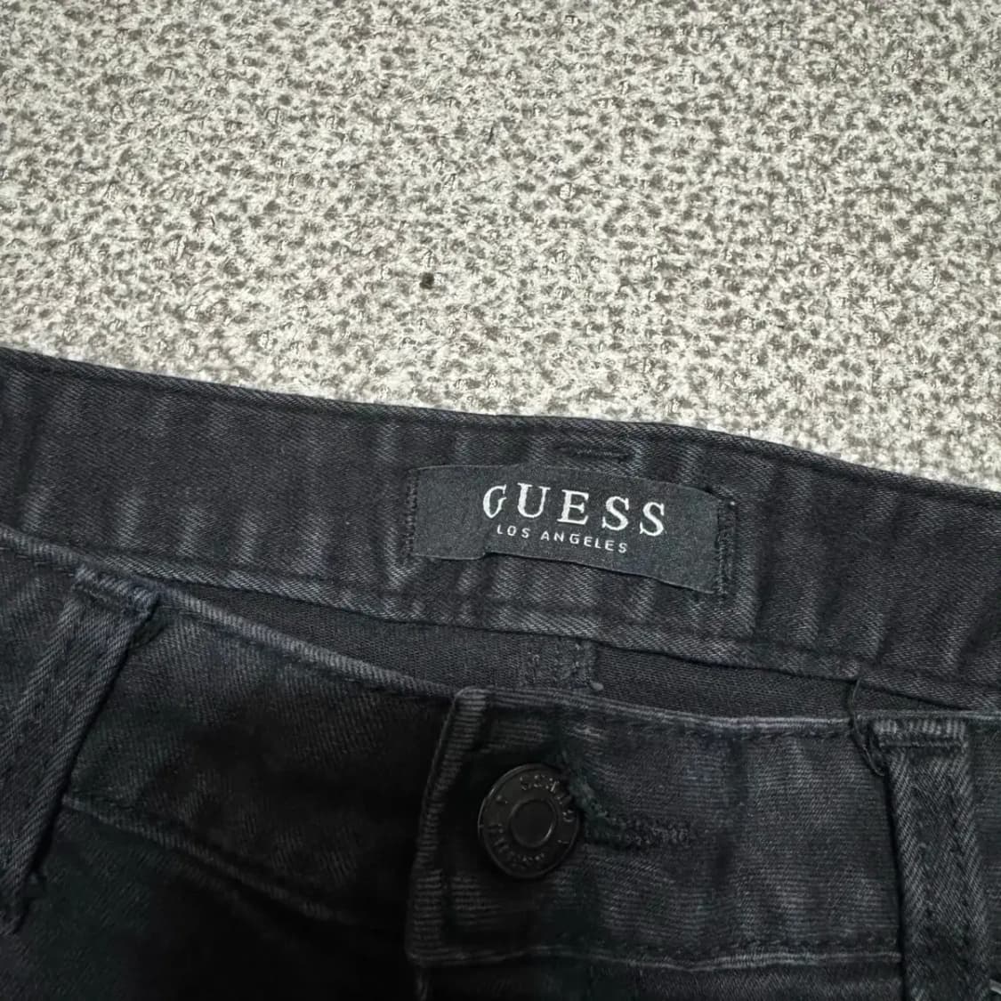 30 게스 흑청바지 여성 상품이미지6